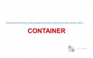 Bài giảng - CONTAINER